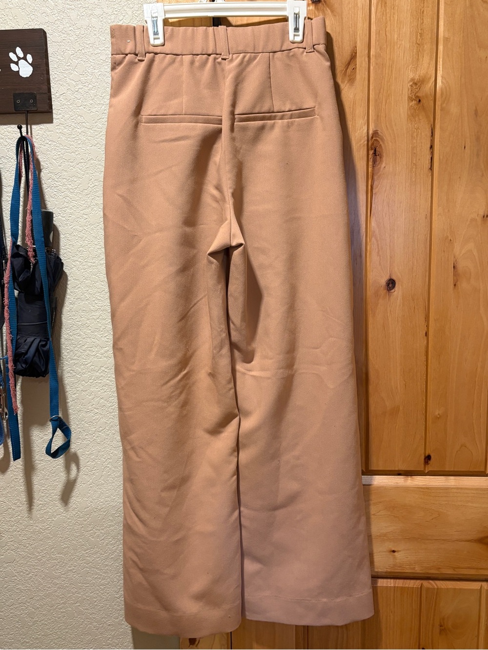 Abercrombie & Fitch Rust-Tan High Waist Trousers - Picture 2 of 3